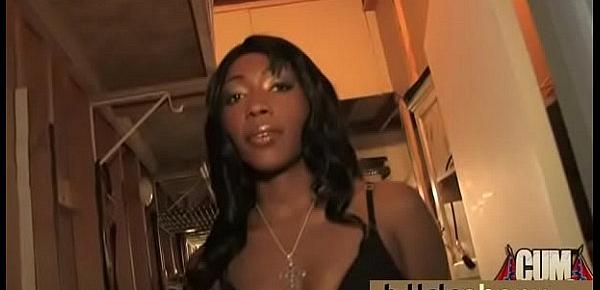  Naughty black wife gang banged by white friends 5